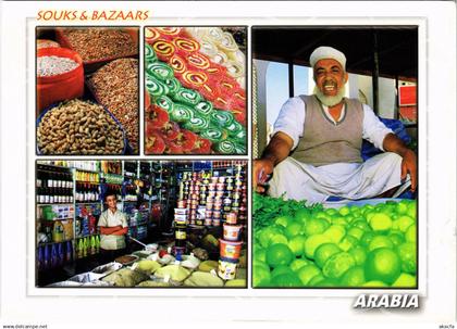 PC U.A.E. , SOUKS & BAZAARS, REAL PHOTO POSTCARD (b16381)
