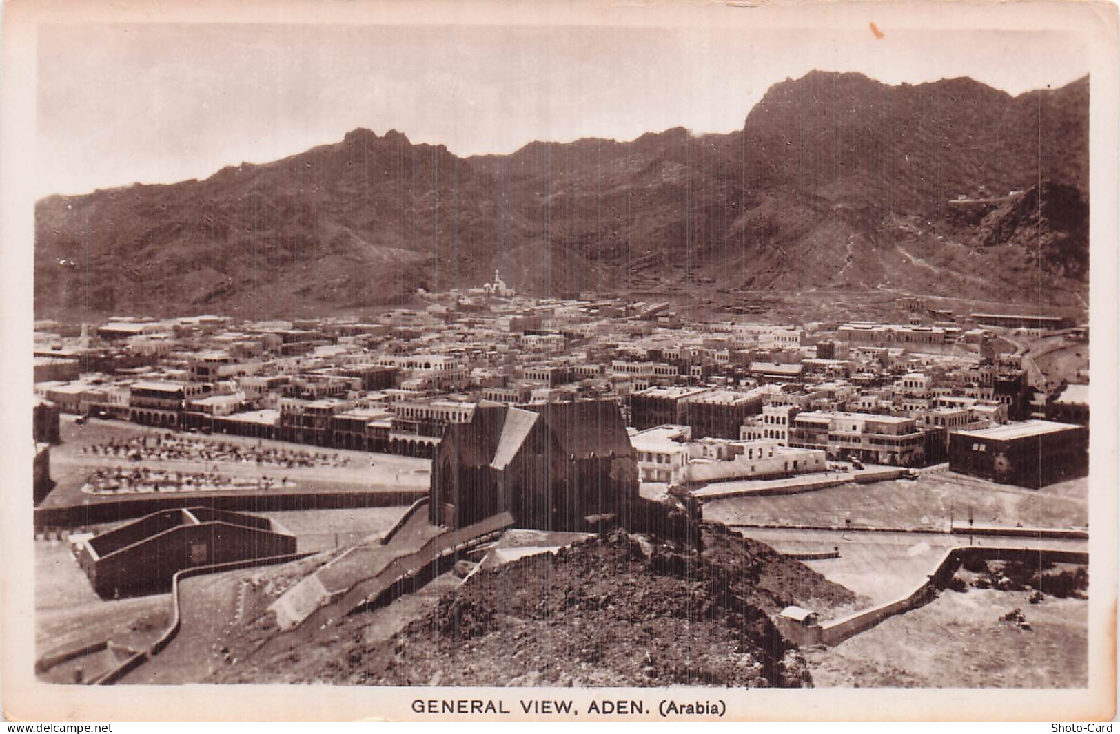 EMIRATS ARABES UNIS ADEN VUE GENERALE