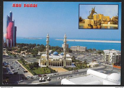 U.A.E. Abu Dhabi Fort The Capital postcard not used