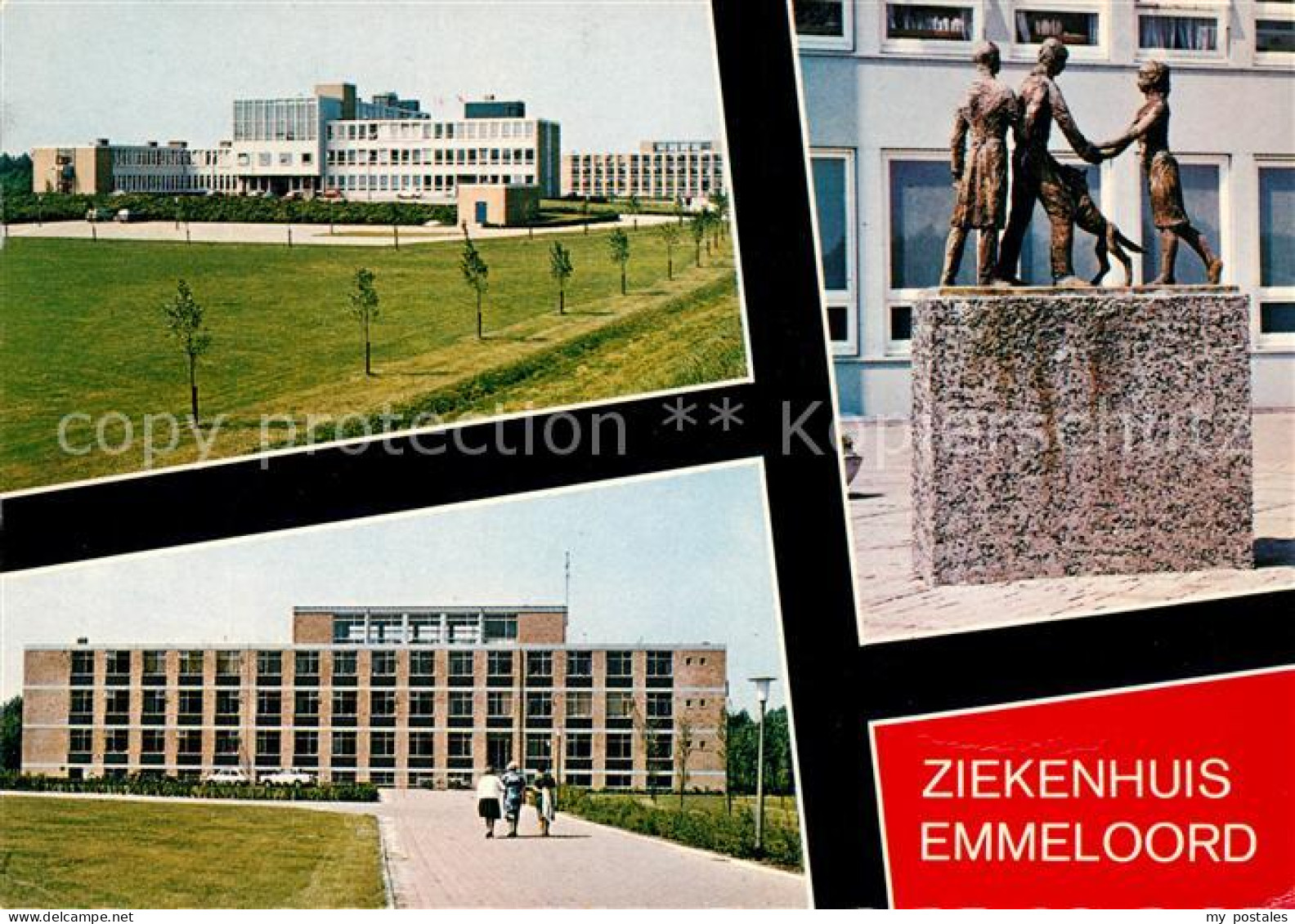 Emmeloord Dr Jansen Ziekenhuis Krankenhaus Skulpturen