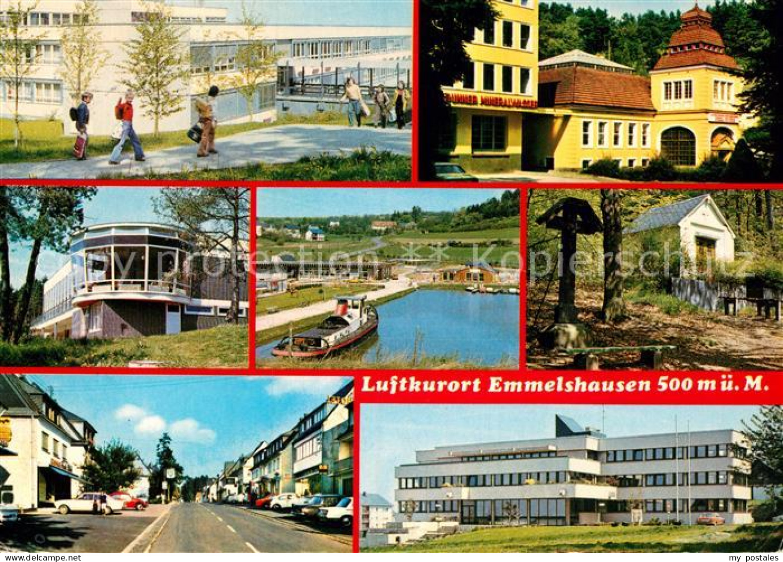 Emmelshausen Schulzentrum Thaumaquelle Hallenbad Brunnen Strassenansicht Verband