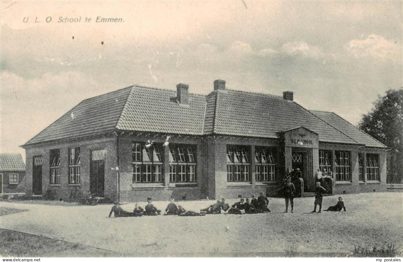 Emmen NL ULO School te Emmen