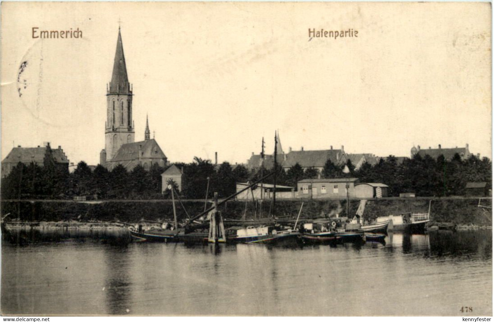 Emmerich, Hafenpartie