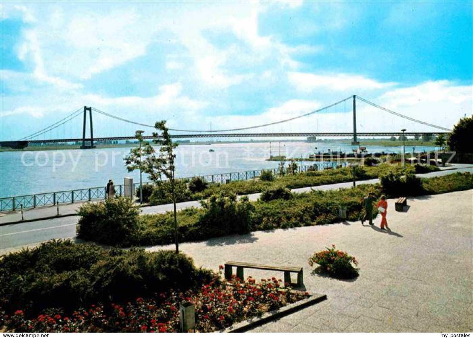 Emmerich Rhein Anlagen Bruecke