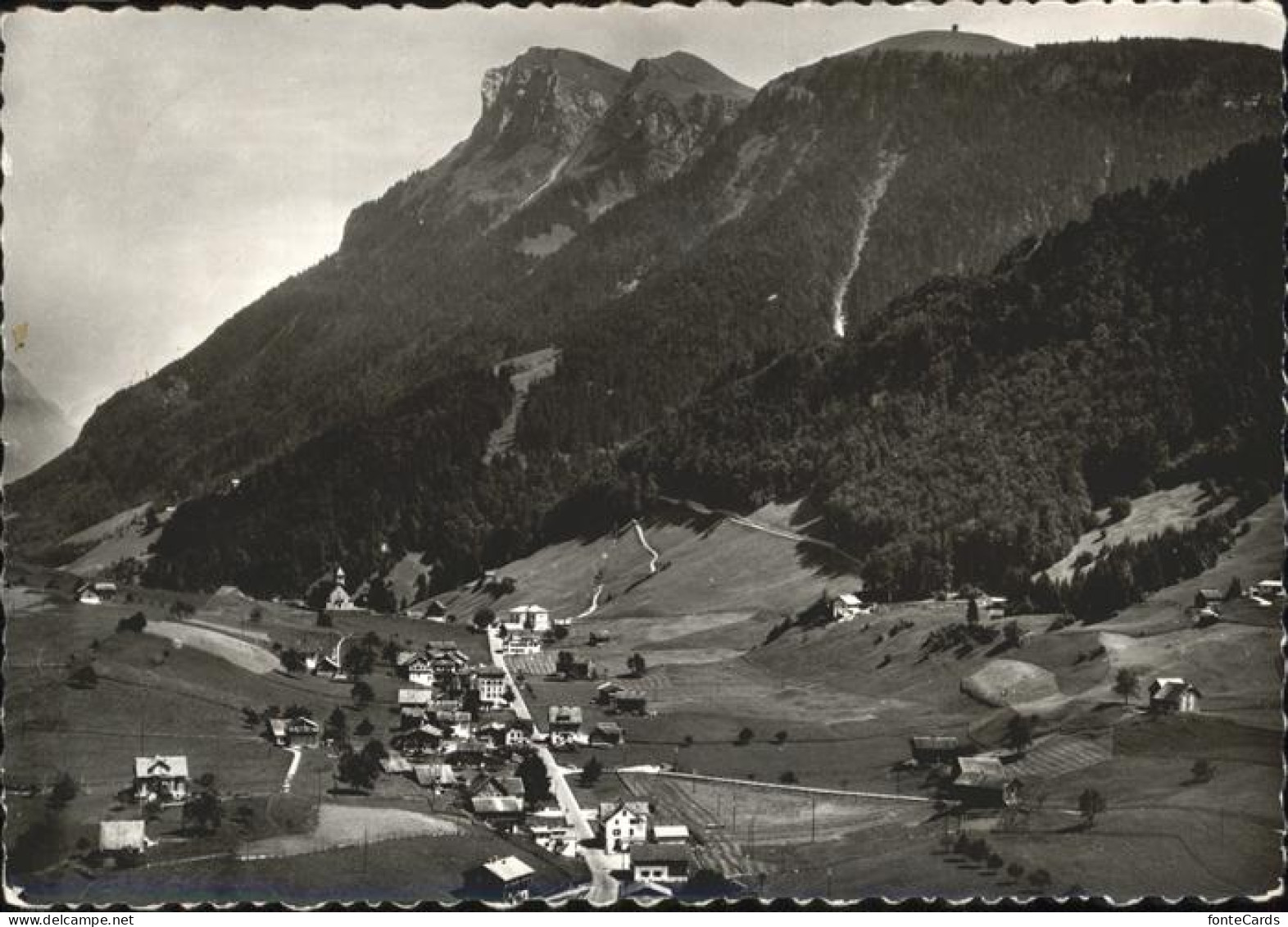 Emmetten Fliegeraufnahme