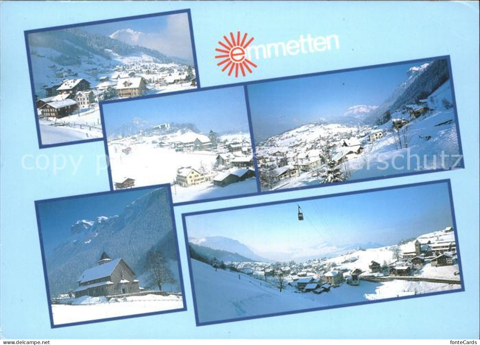 Emmetten mit Seilbahn Niederbauen