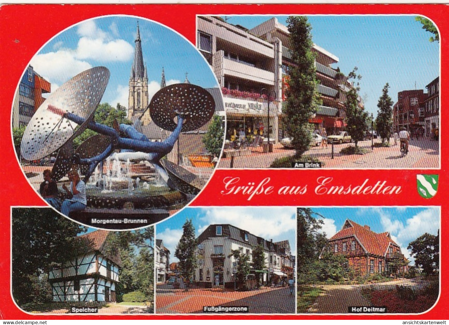 Emsdetten, Westf., Mehrbildkarte ngl #G1569