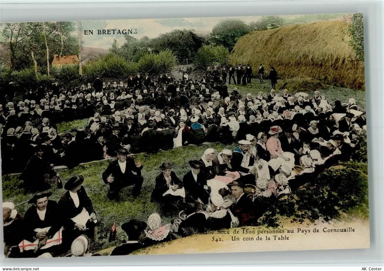 En Bretagen - Fete with 1500 personnes au Pays de Cornouaille - Erntedan... - 10559604