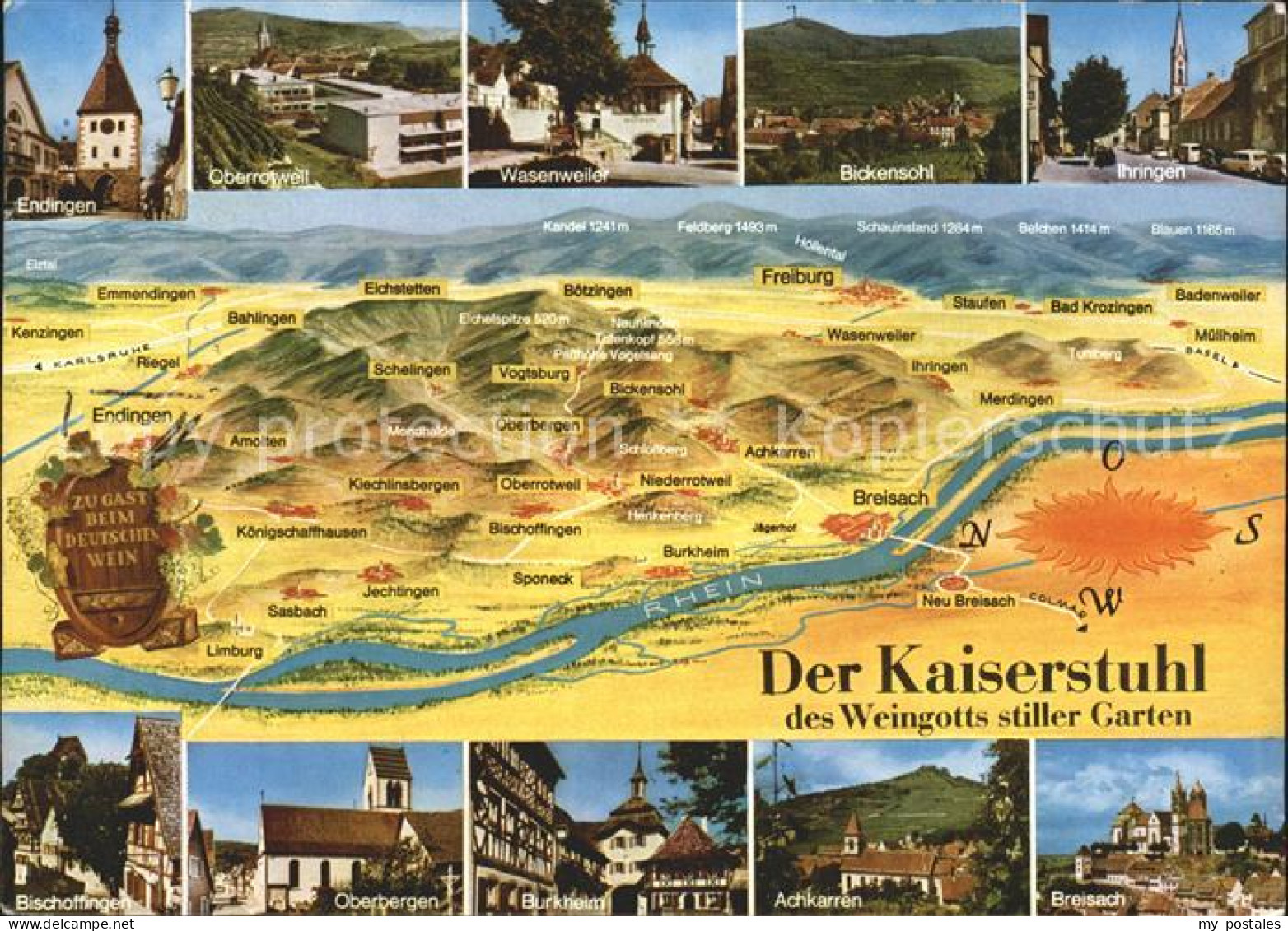 Endingen Kaiserstuhl Oberrotweil Wesenweiler Bickensohl Breisach