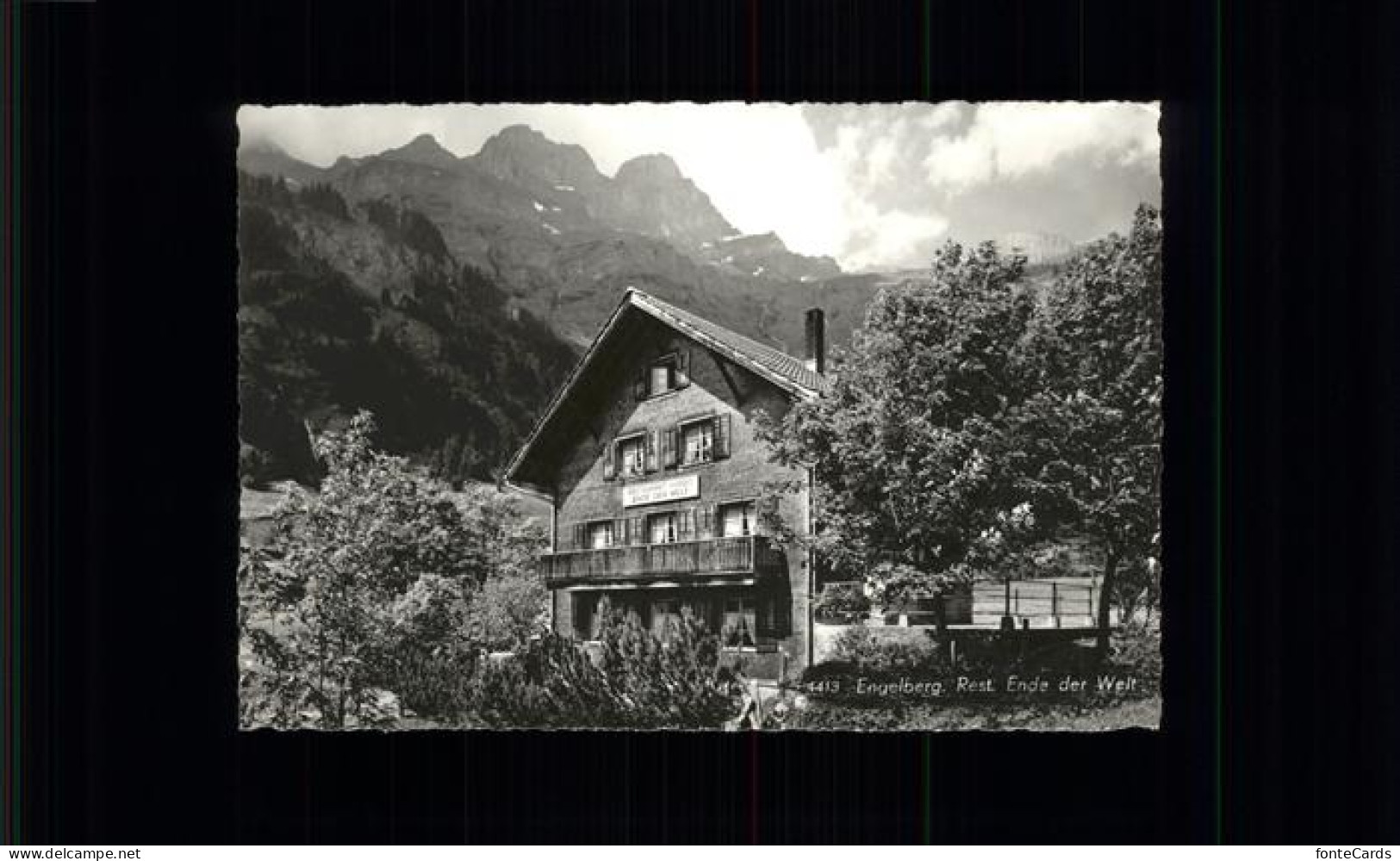 Engelberg OW Restauant Ende der Welt