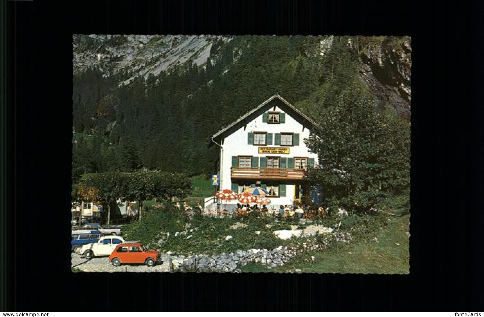 Engelberg OW Restaurant Ende der Welt