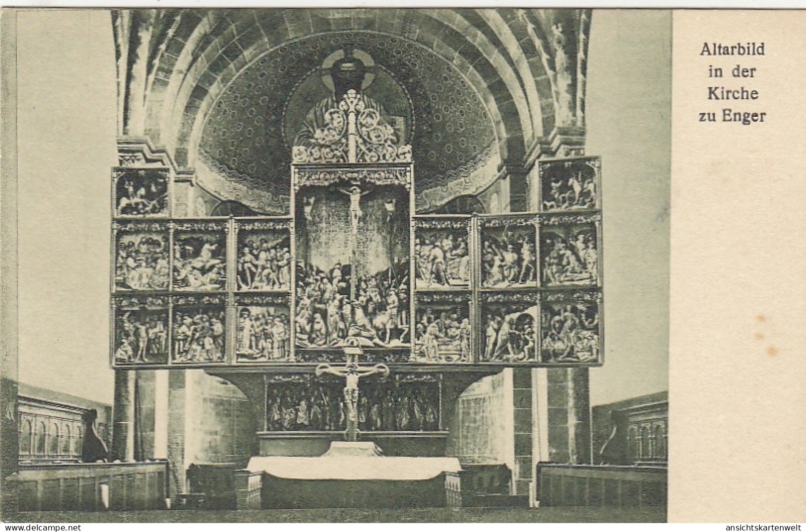 Enger, Altarbild in der Kirche ngl #F6813
