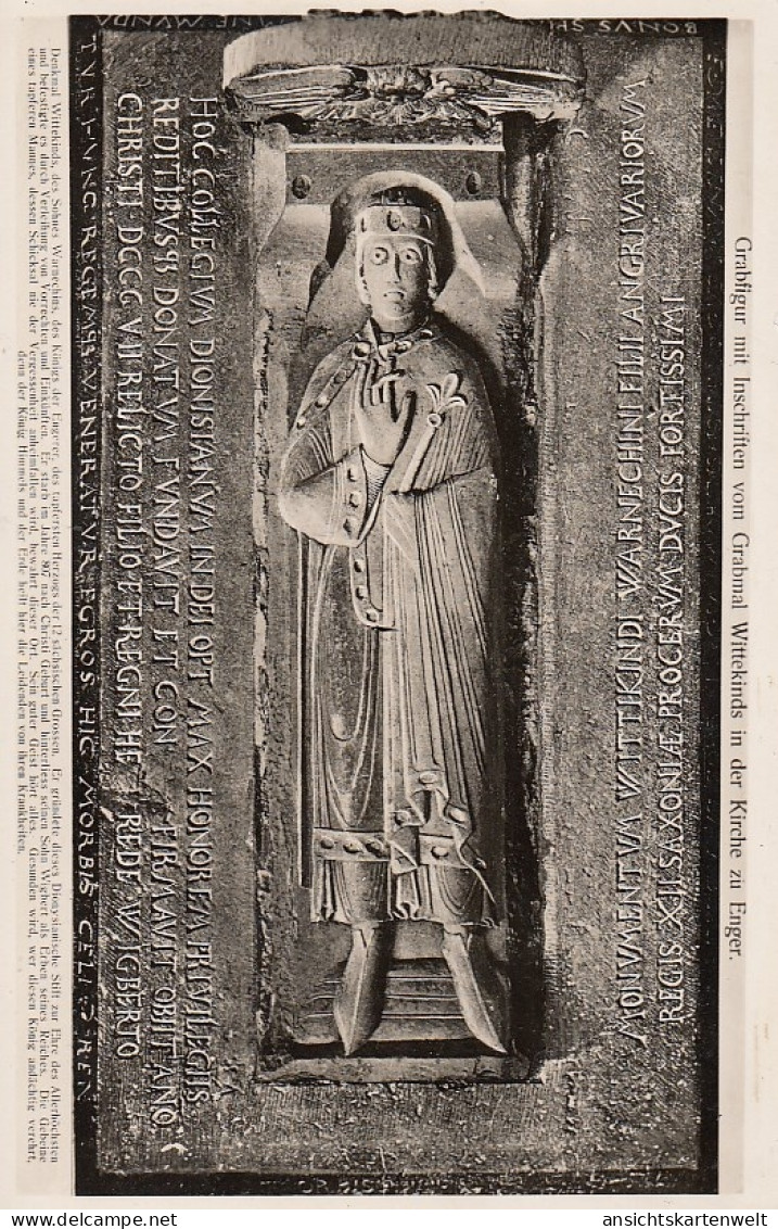 Enger i.W., Grabmal Wittekinds ngl #F0766