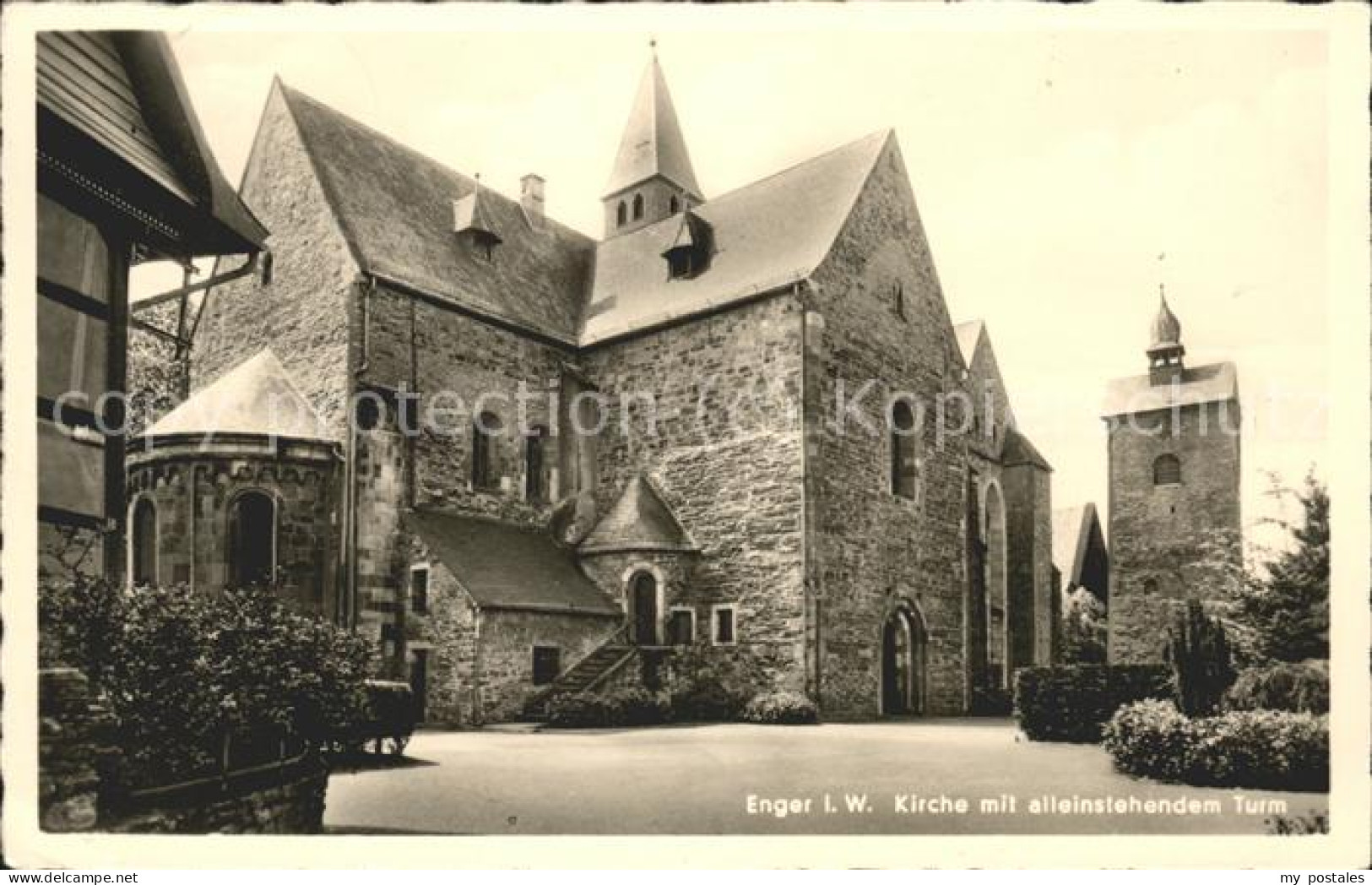 Enger Kirche mit alleinstehendem Turm