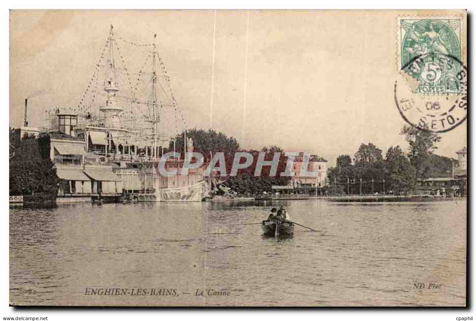 Enghien les Bains CPA le casino