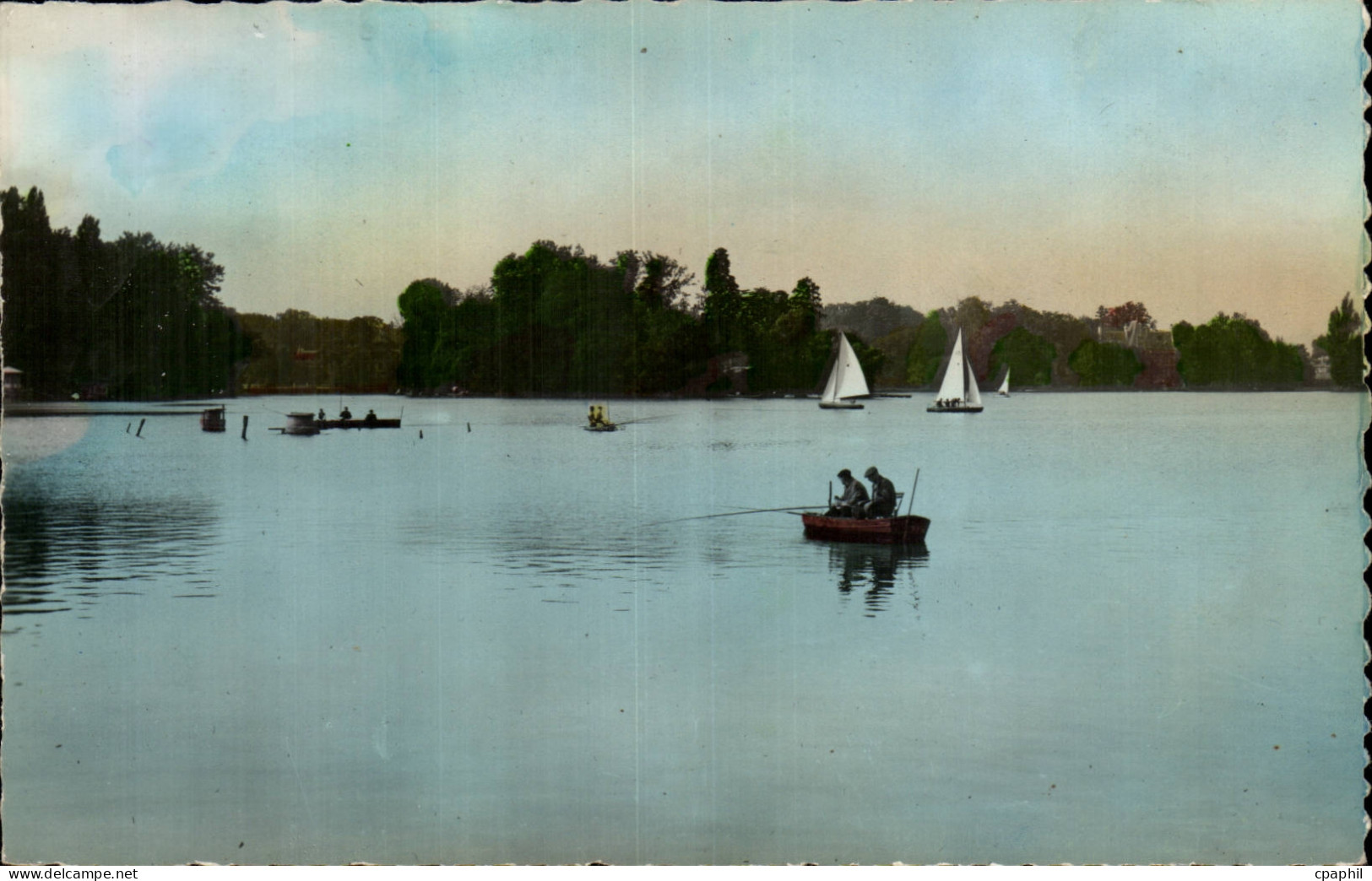 Enghien les Bains CPA Le lac