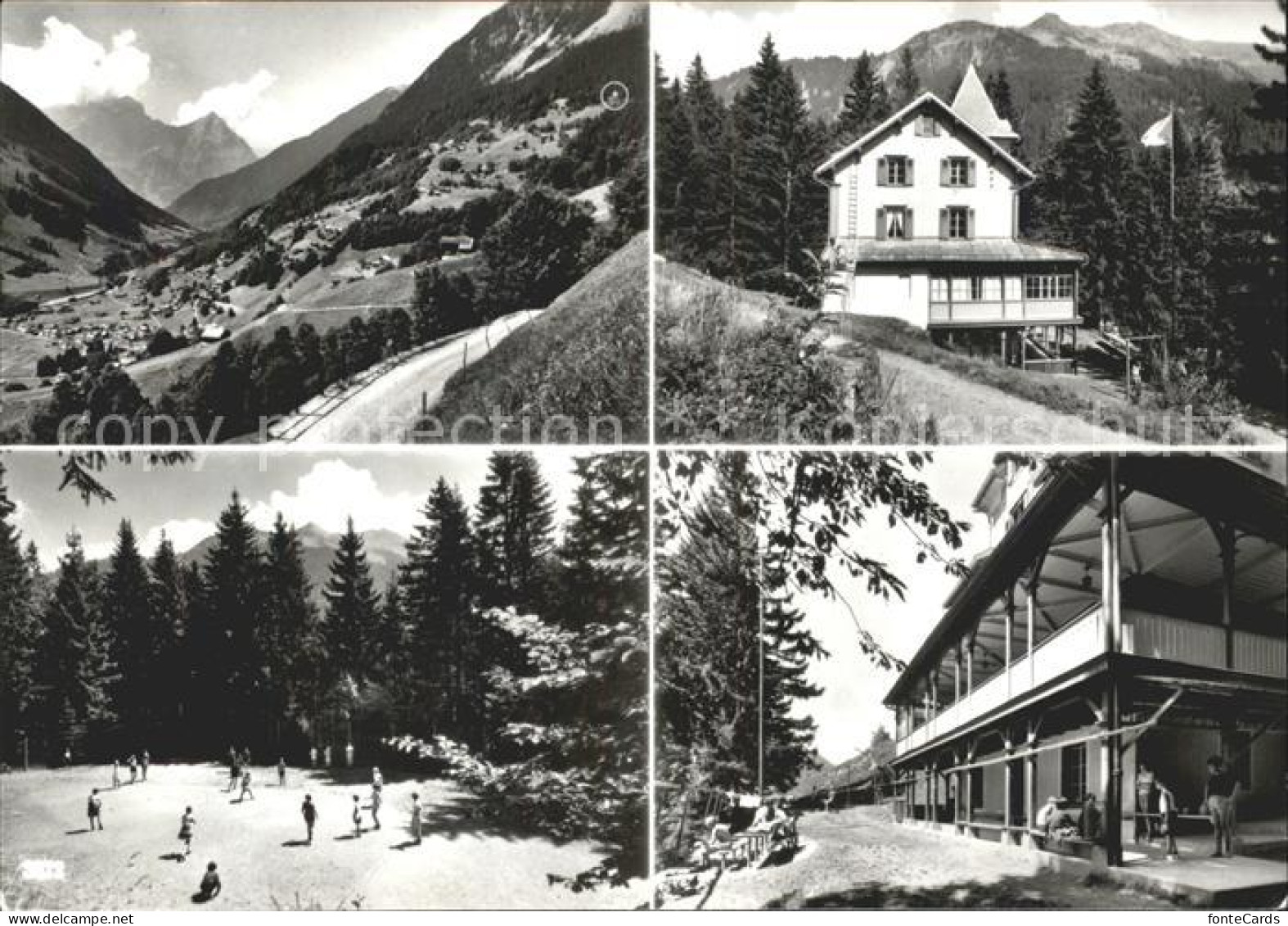 Engi Ferienheim Enge Zuerich Alpenpanorama