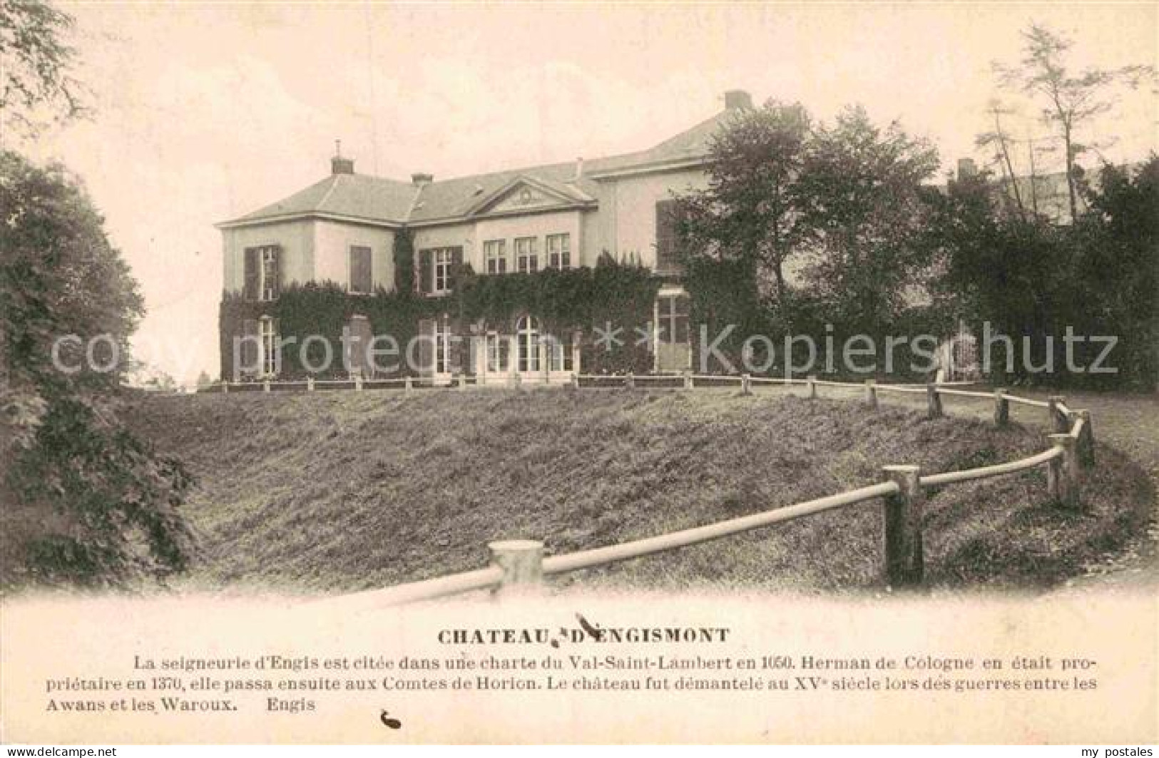 Engis Chateau d Engismont
