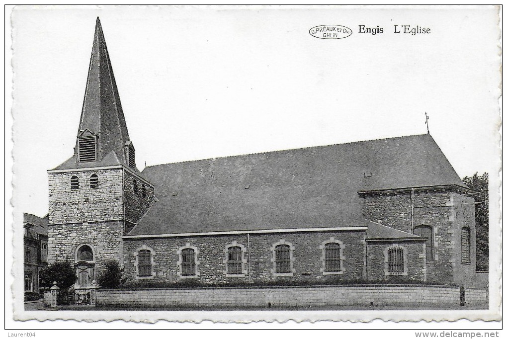 ENGIS.  L'EGLISE.