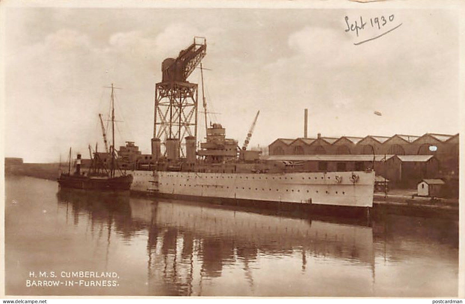 England - BARROW-IN-FURNESS - H.M.S. Cumberland
