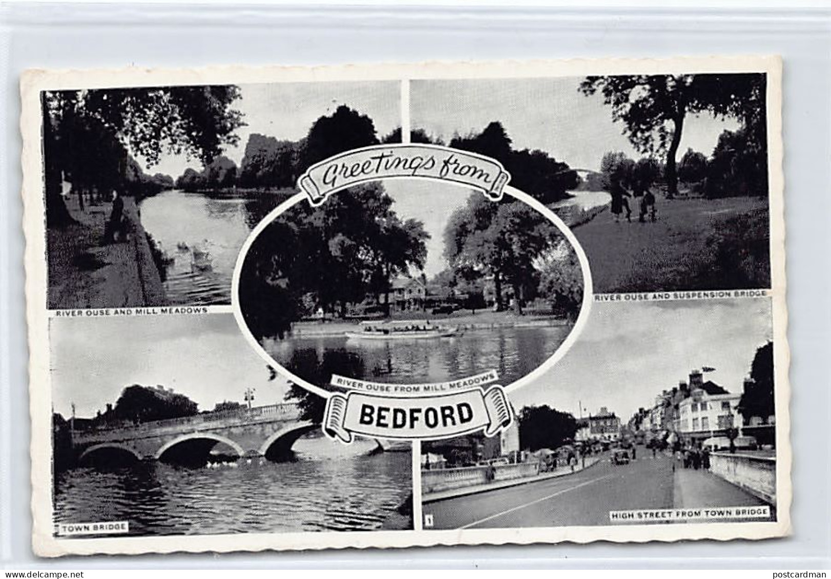 England - BEDFORD Greetings from Bedford
