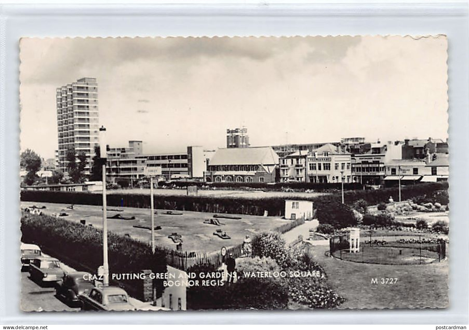 England - BOGNOR REGIS Crazy Putting Green and Gradens Waterloo Square