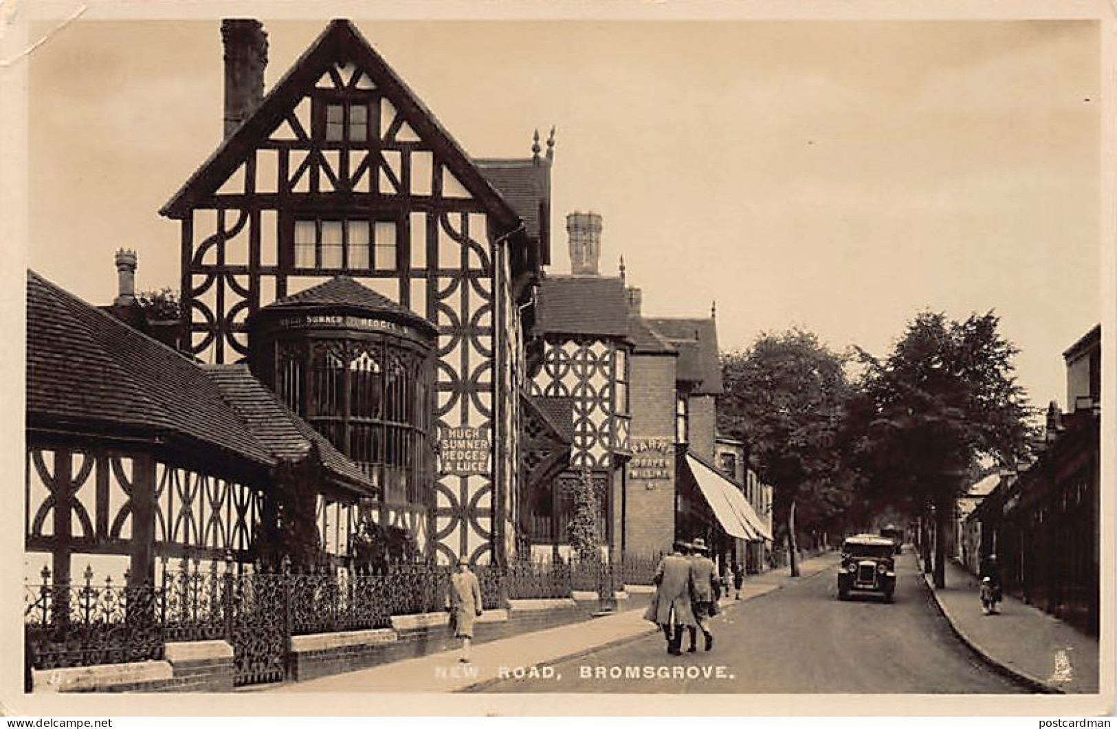 England - BROMSGROVE - New Road - REAL PHOTO