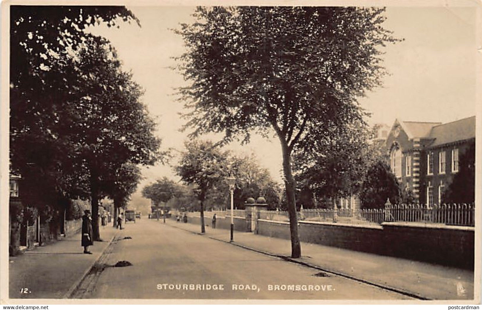 England - BROMSGROVE - Stourbridge Road - REAL PHOTO