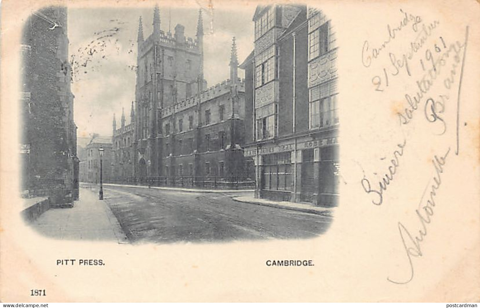 England - CAMBRIDGE Pitt Press