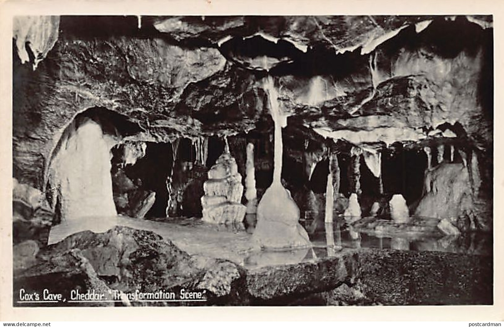 England - CHEDDAR Cox's Cave Transformation Scene
