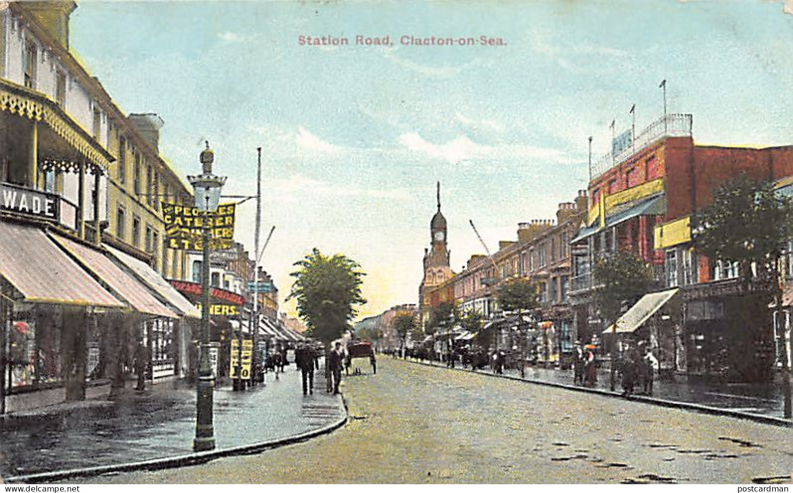 England - CLACTON-ON-SEA, Station Road