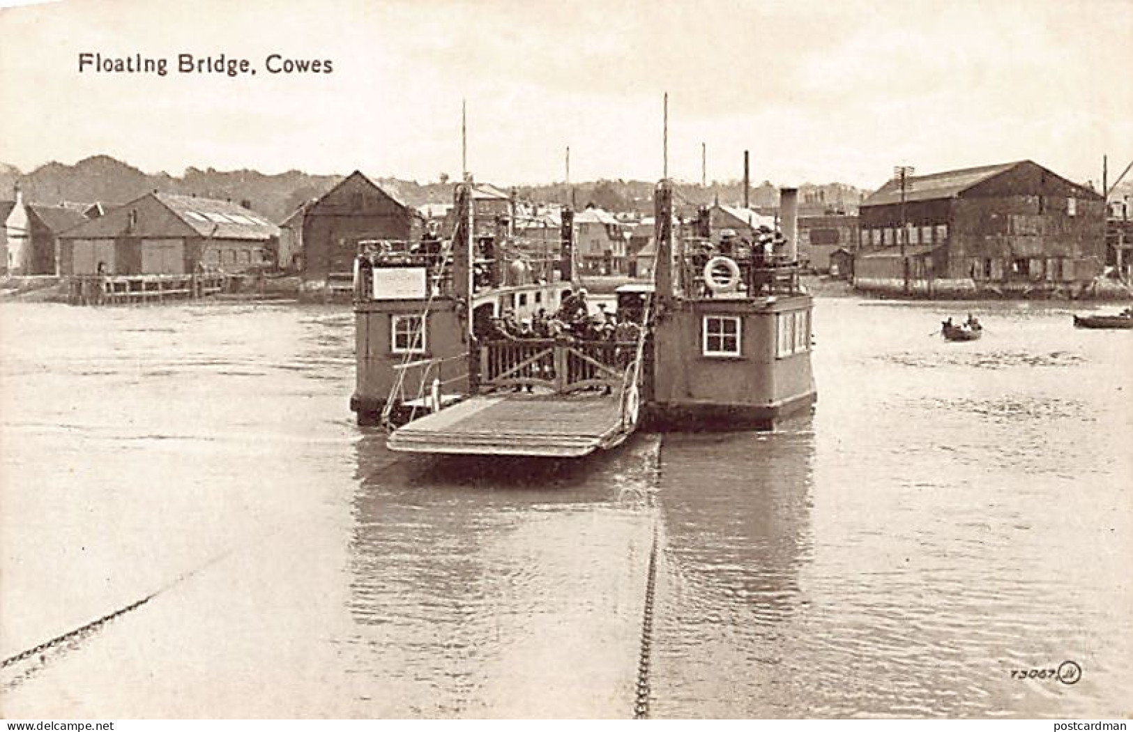 England - COWES Isle of Wight - Floating bridge