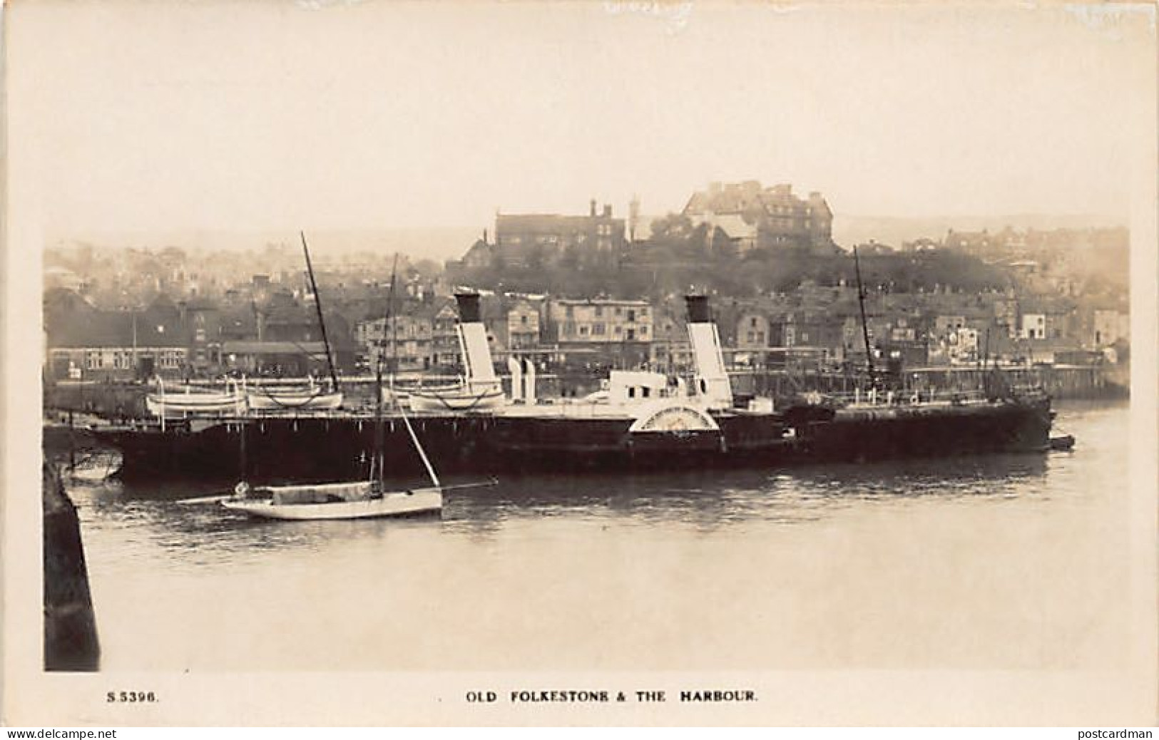 England - FOLKESTONE - Old Folkestone and the harbour