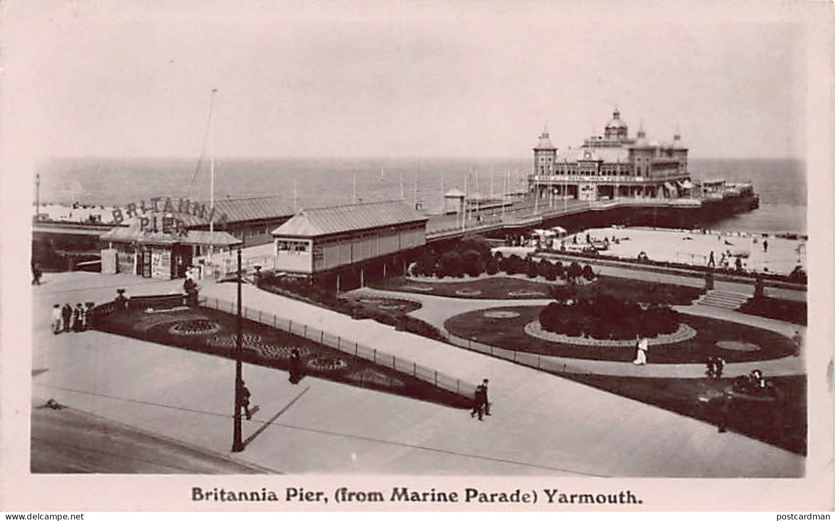 England - GREAT YARMOUTH - Britannia Pier from Marine Parade