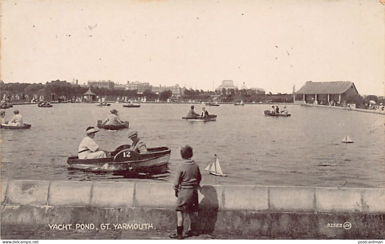 England - GREAT YARMOUTH - Yacht Pond