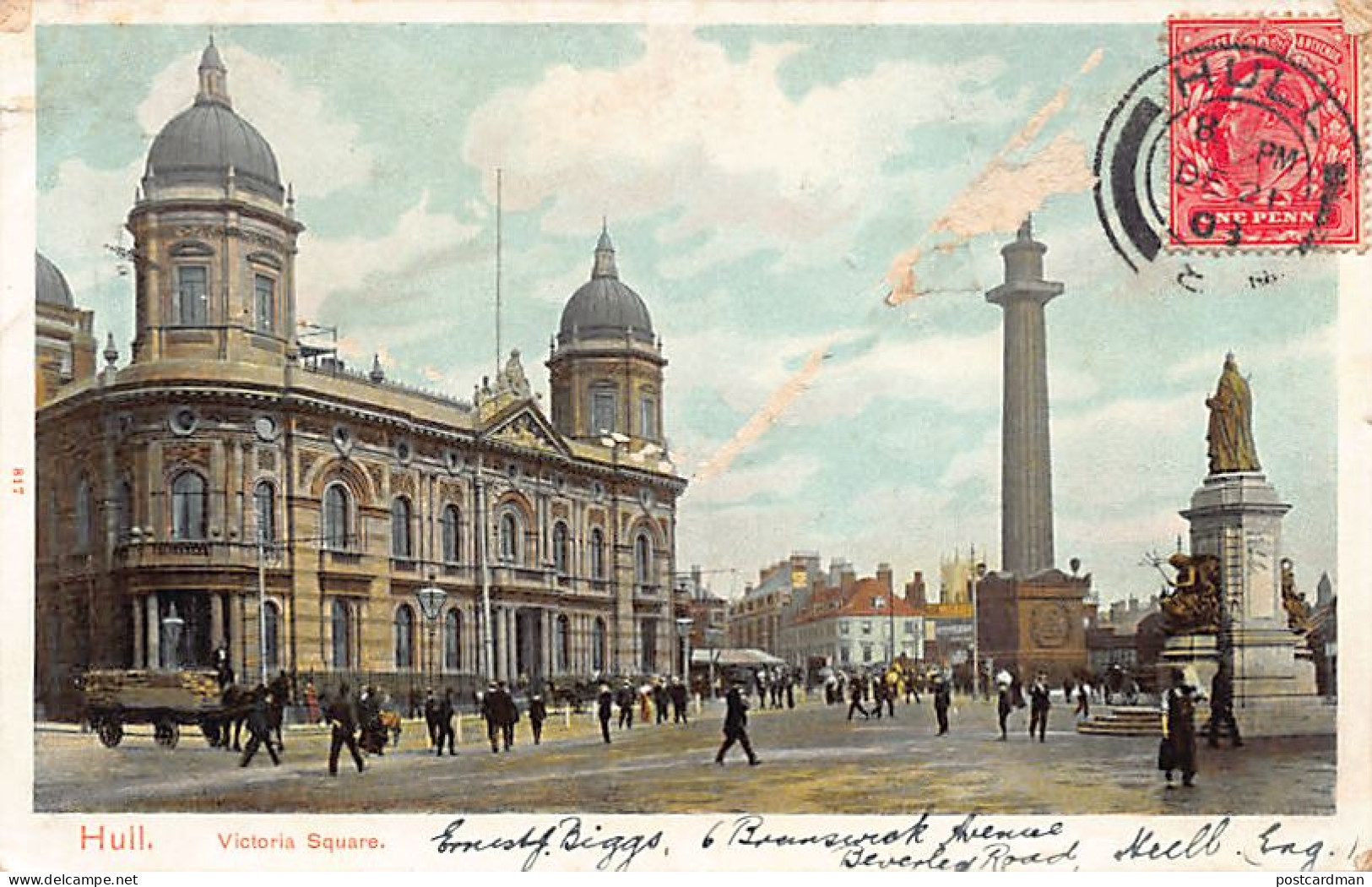 England - HULL (Yorks) Victoria Square