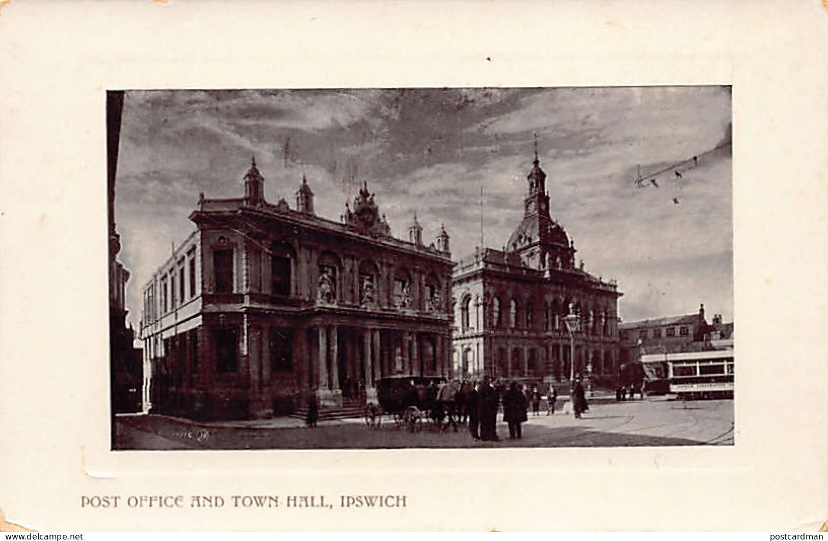 England - IPSWICH Post Office and Town Hall