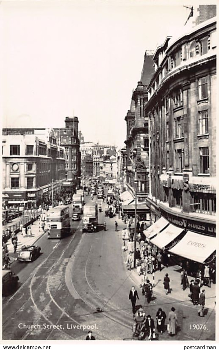 England - LIVERPOOL - Church street
