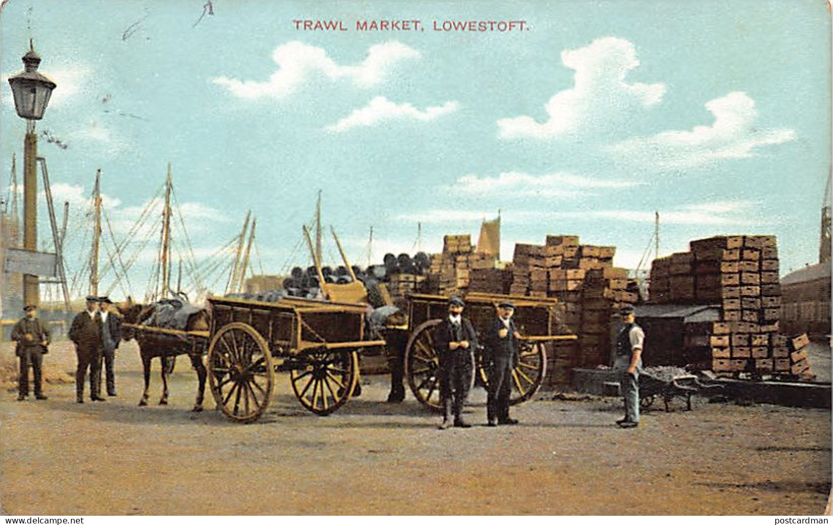 England - LOWESTOFT Trawl Market