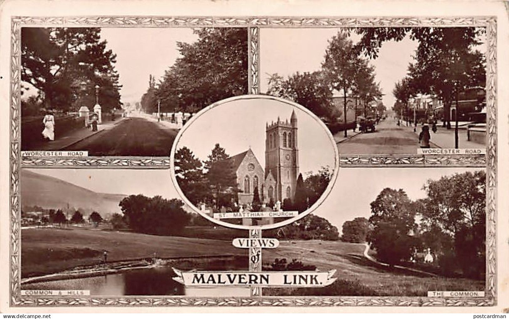 England - MALVERN LINK - Worcester Road - The Common - Hills
