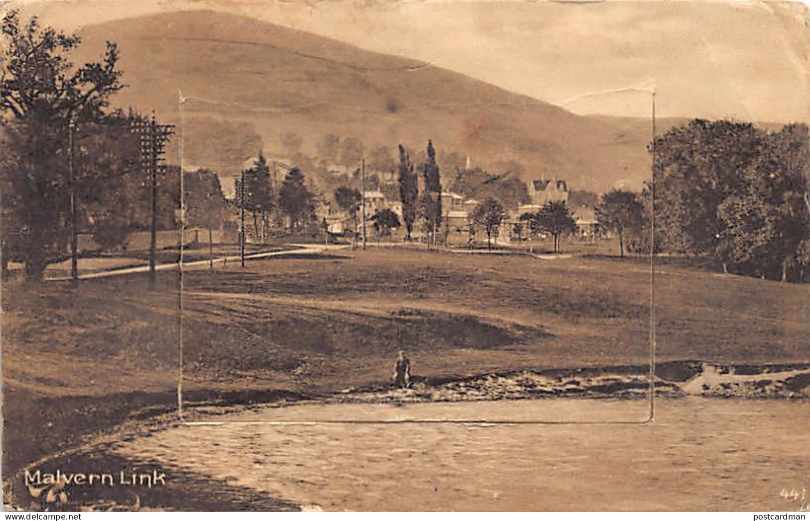 England - MALVERN Worcs - Link - SACHET POSTCARD