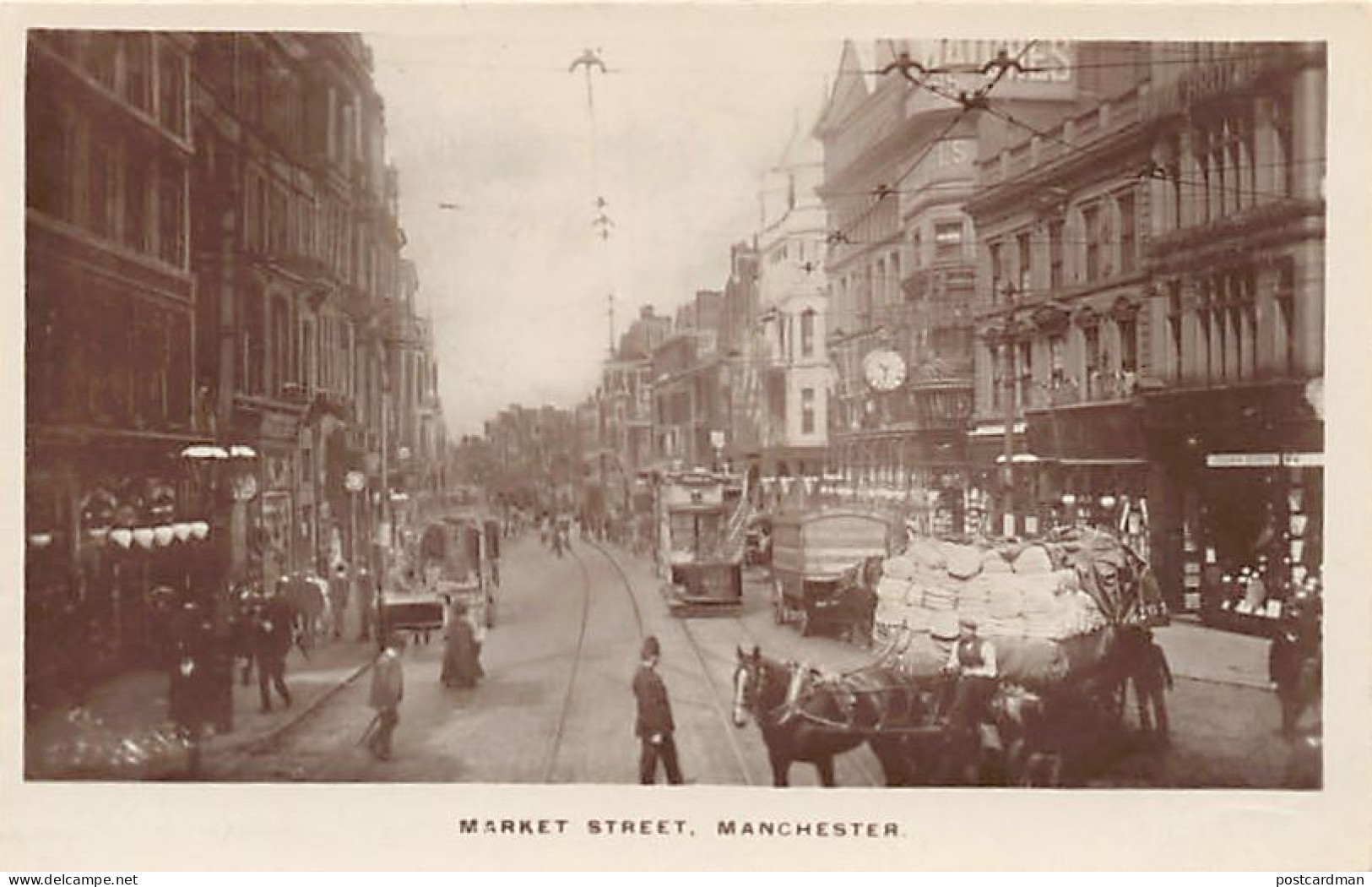 England - MANCHESTER (Lancs) Market Street
