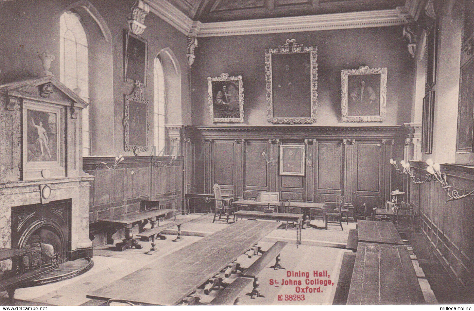 ENGLAND - Oxford - Dining Hall, St. John's College