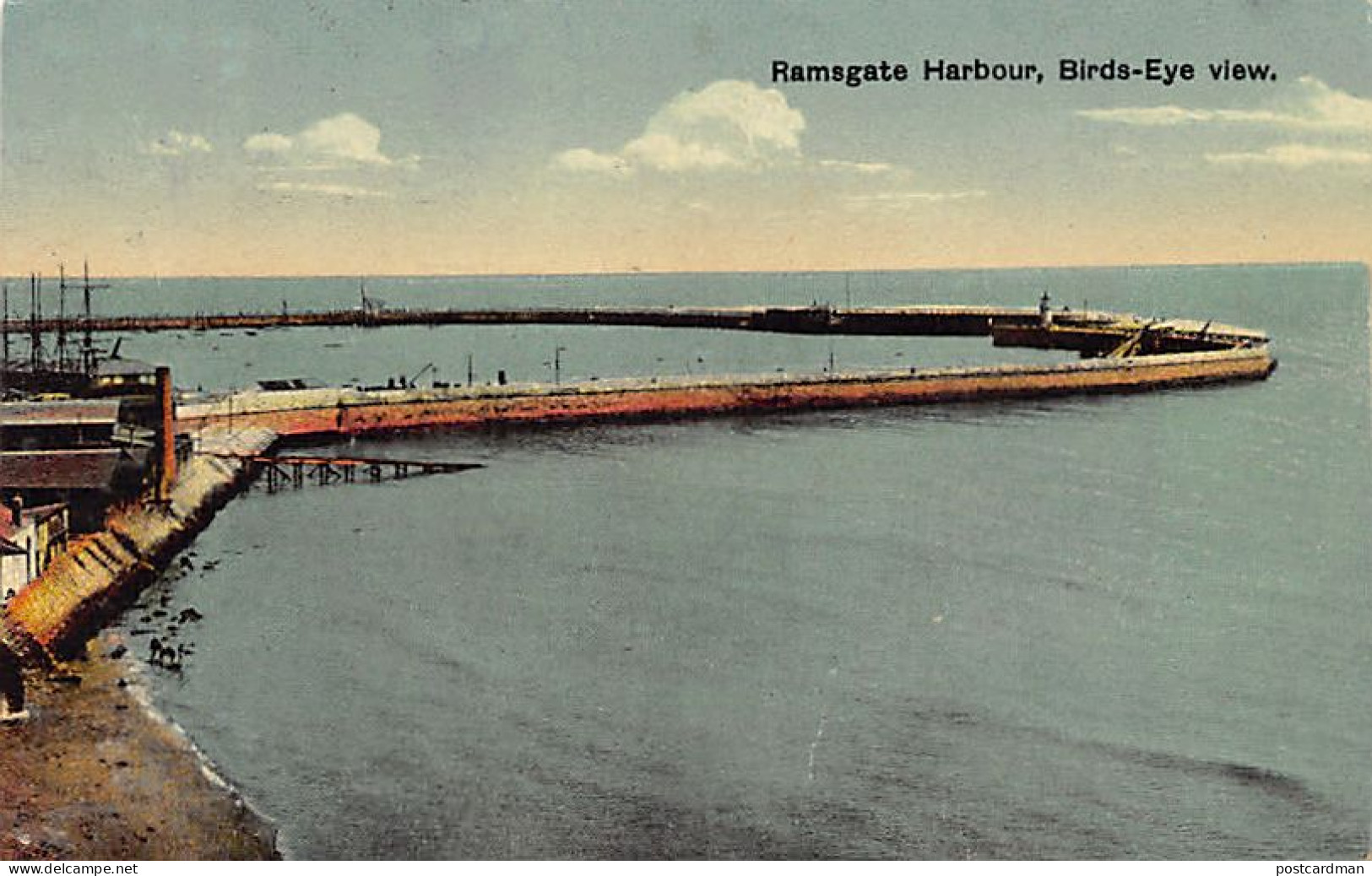 England - RAMSGATE Harbour, Birds-Eye view