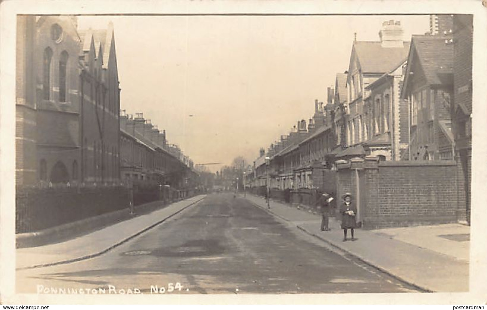 England - READING - Donnington Road - REAL PHOTO