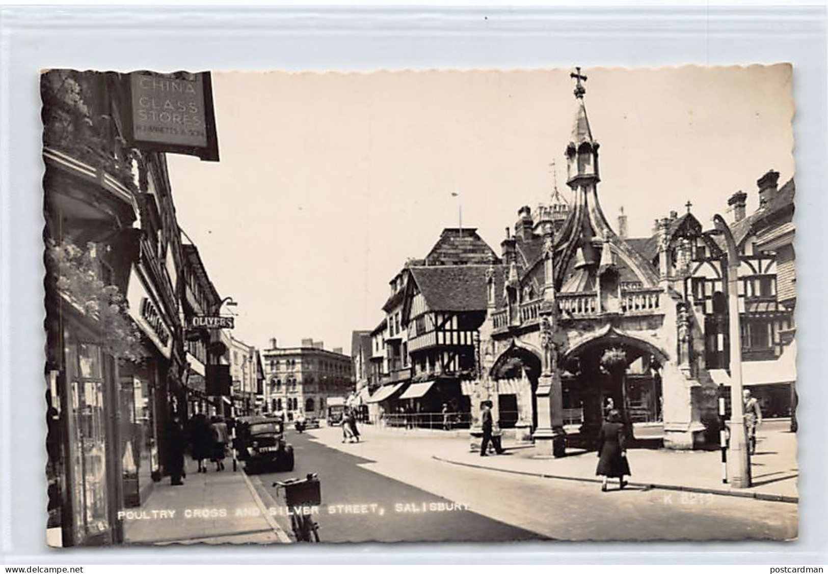 England - SALISBURY Poultry Cross and Silver Street