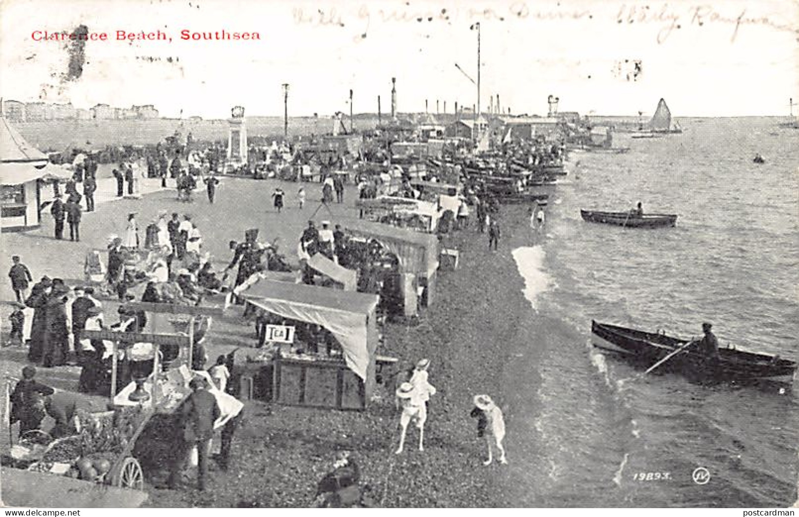 England - SOUTHSEA Clarence Beach