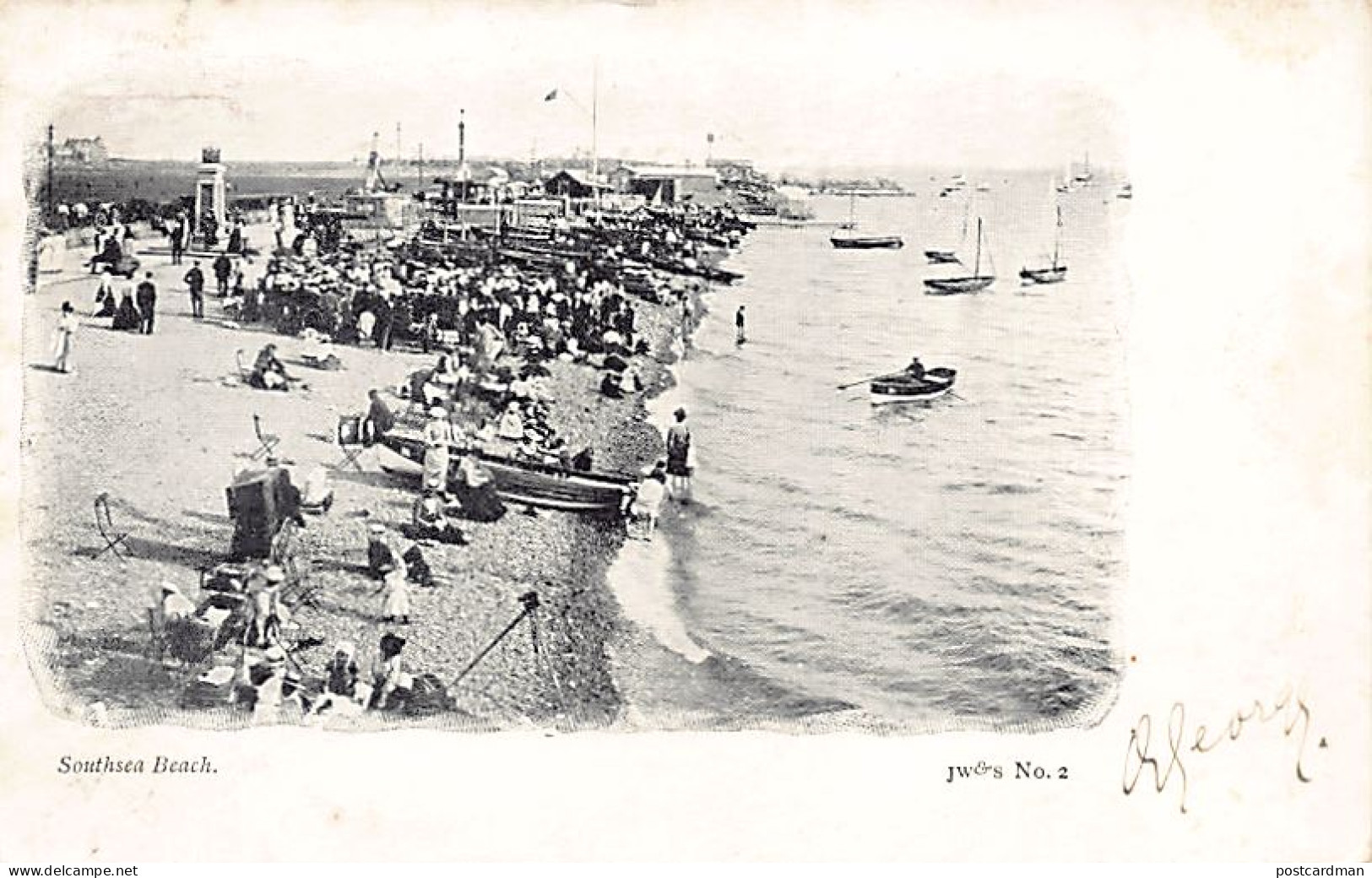 England - SOUTHSEA - The beach