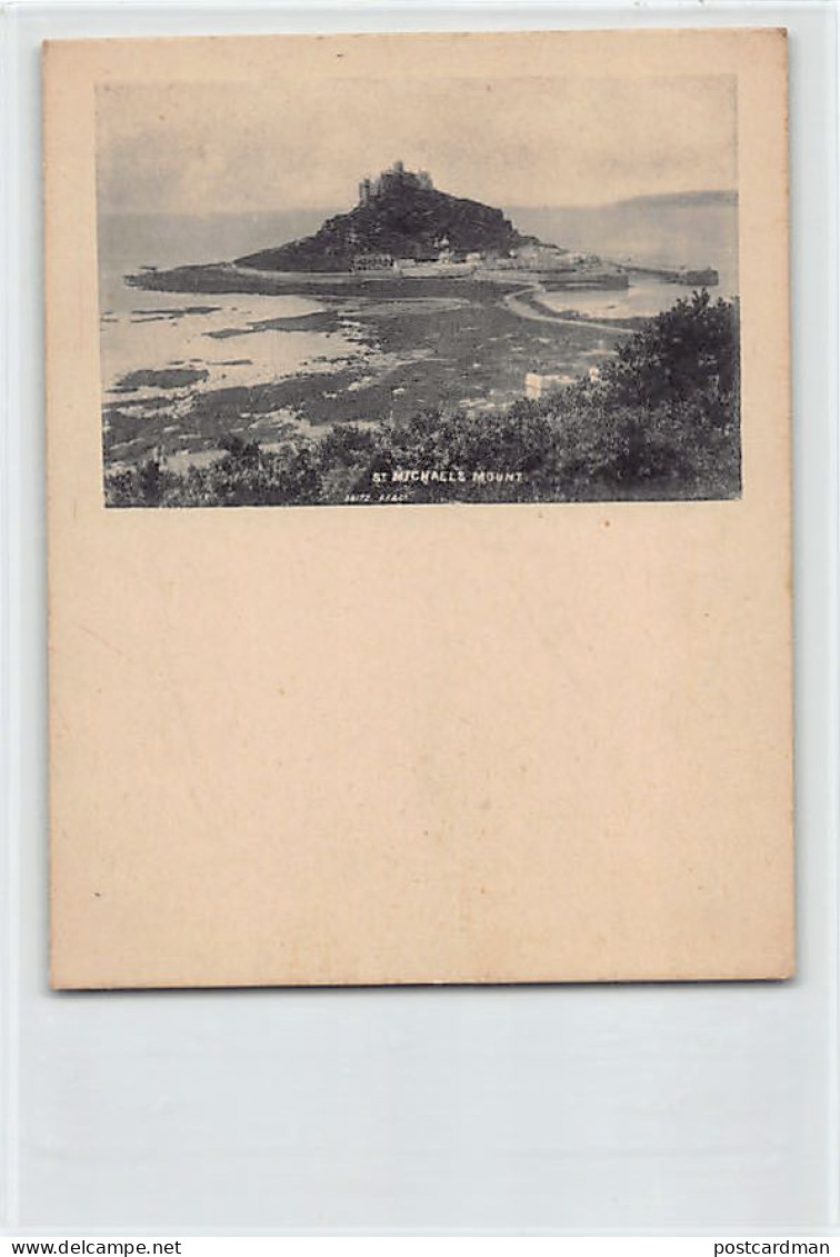 England - St Michael's Mount - Forerunner postcard Small Size