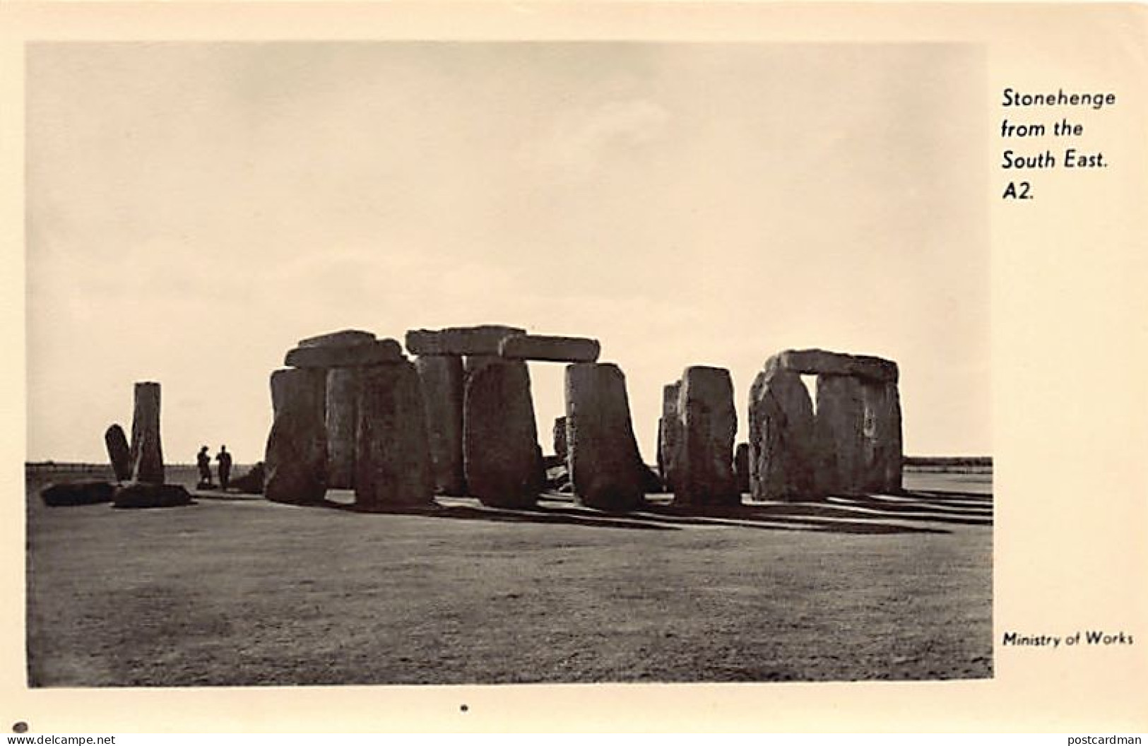 England - STONEHENGE from the South East
